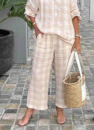 Comfy V-Neck Long Sleeve Two Piece Set