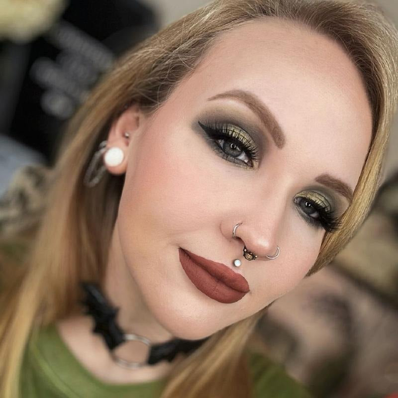 đHalloween Decorationsđ- 16G Wacky Halloween Pumpkin Septum Rings