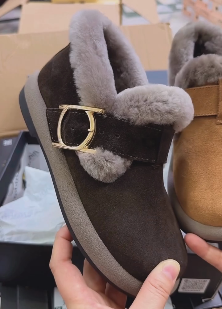 Thermal Birkenstocks With Fleece Lining