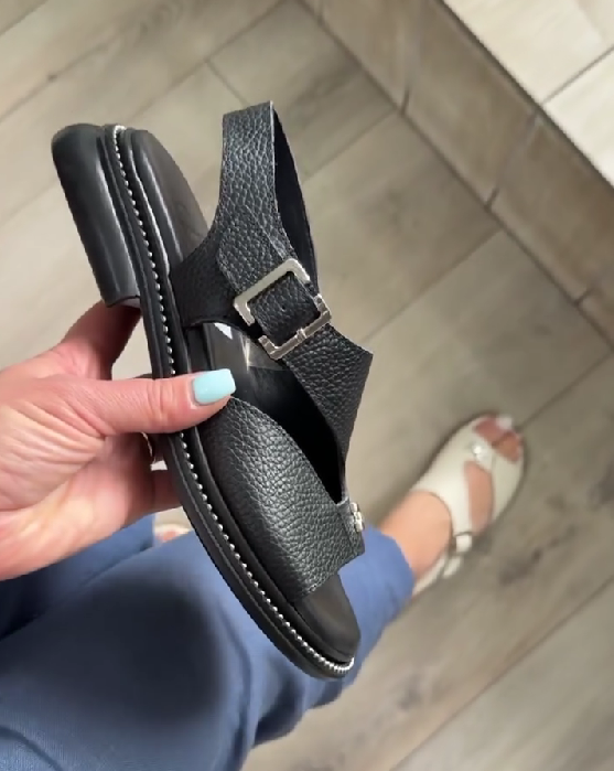 Women's Summer Natural Leather Sandals