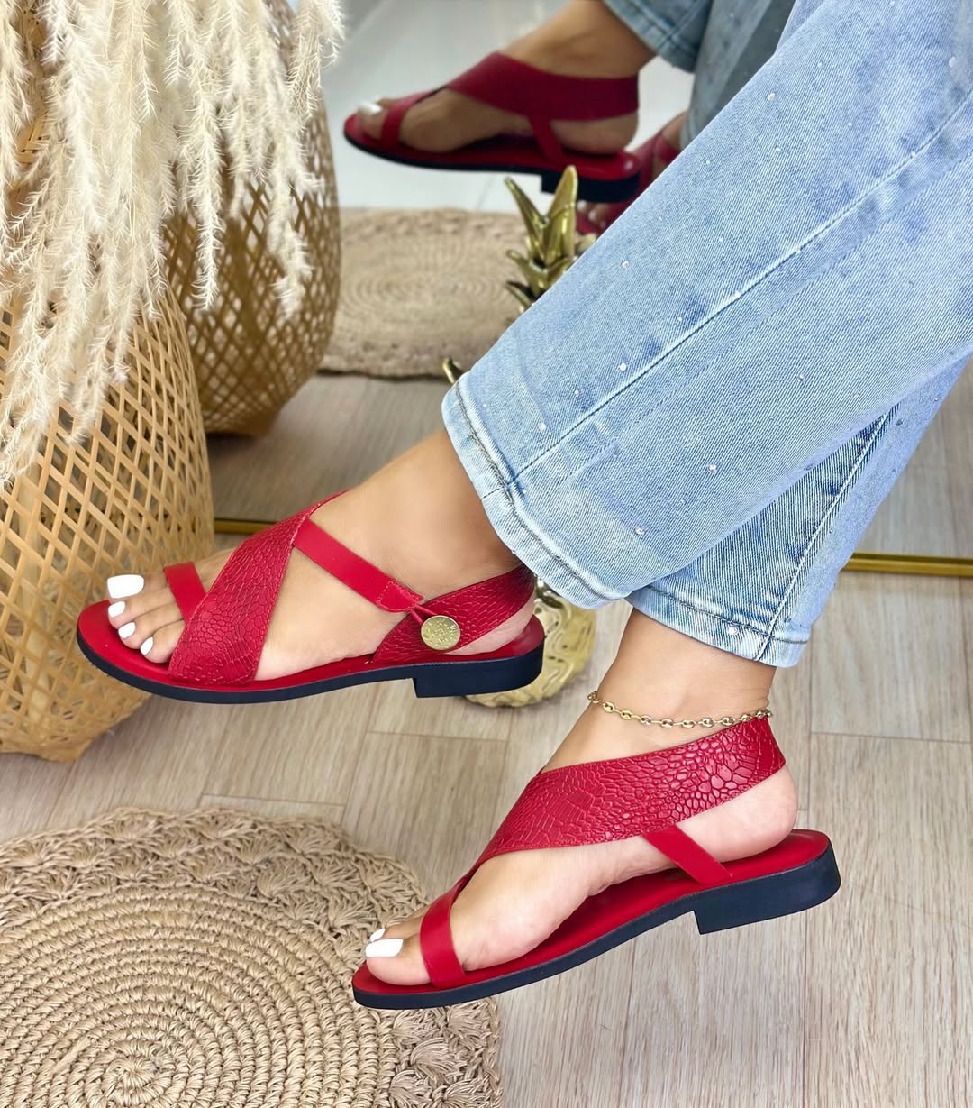 Women'S Solid Color Sandals