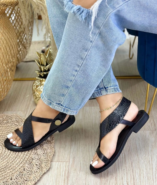Women'S Solid Color Sandals