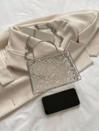 Glitter Crystal Crossbody Bag