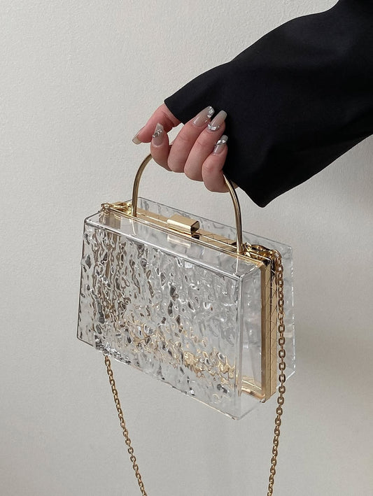 Glitter Crystal Crossbody Bag