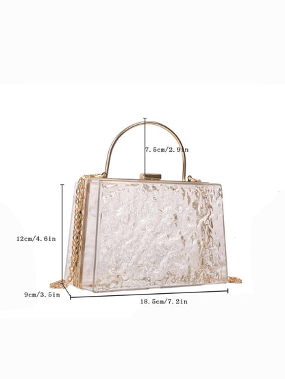 Glitter Crystal Crossbody Bag