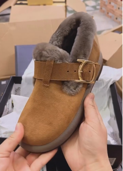Thermal Birkenstocks With Fleece Lining