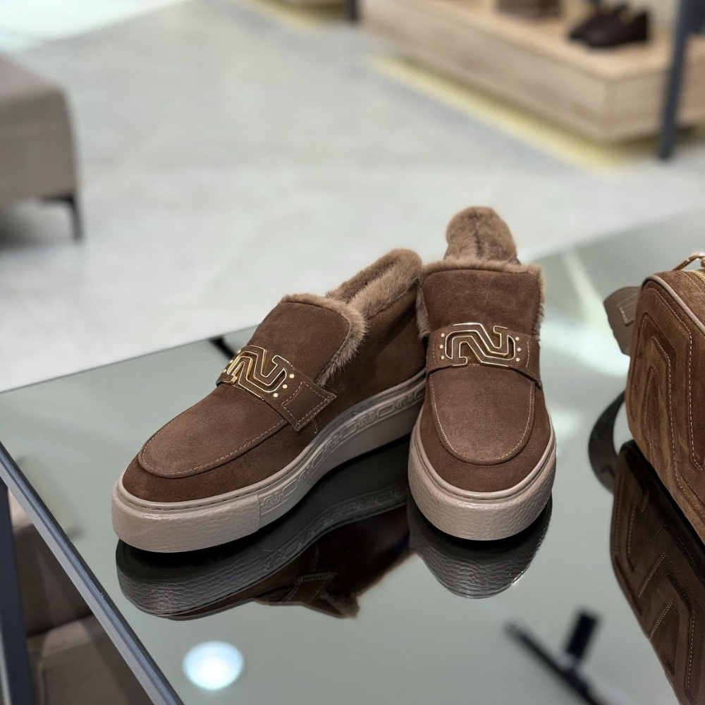 Fleece-Lined Cotton Padded Winter Shoes