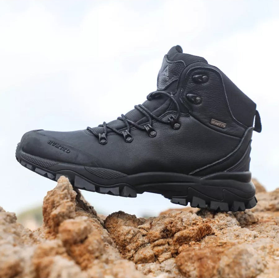 Leather Hiking  Warm Outdoor Trekking Boots