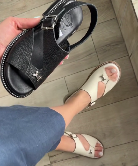 Women's Summer Natural Leather Sandals