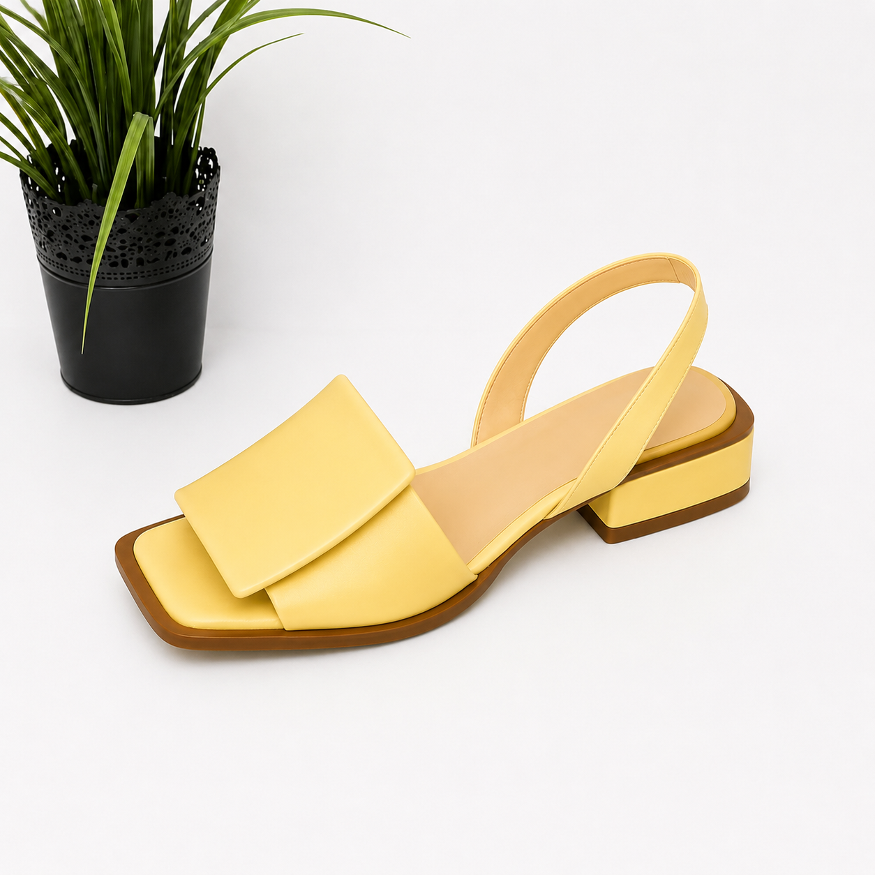 Women's Elegant Short Heel Sandals