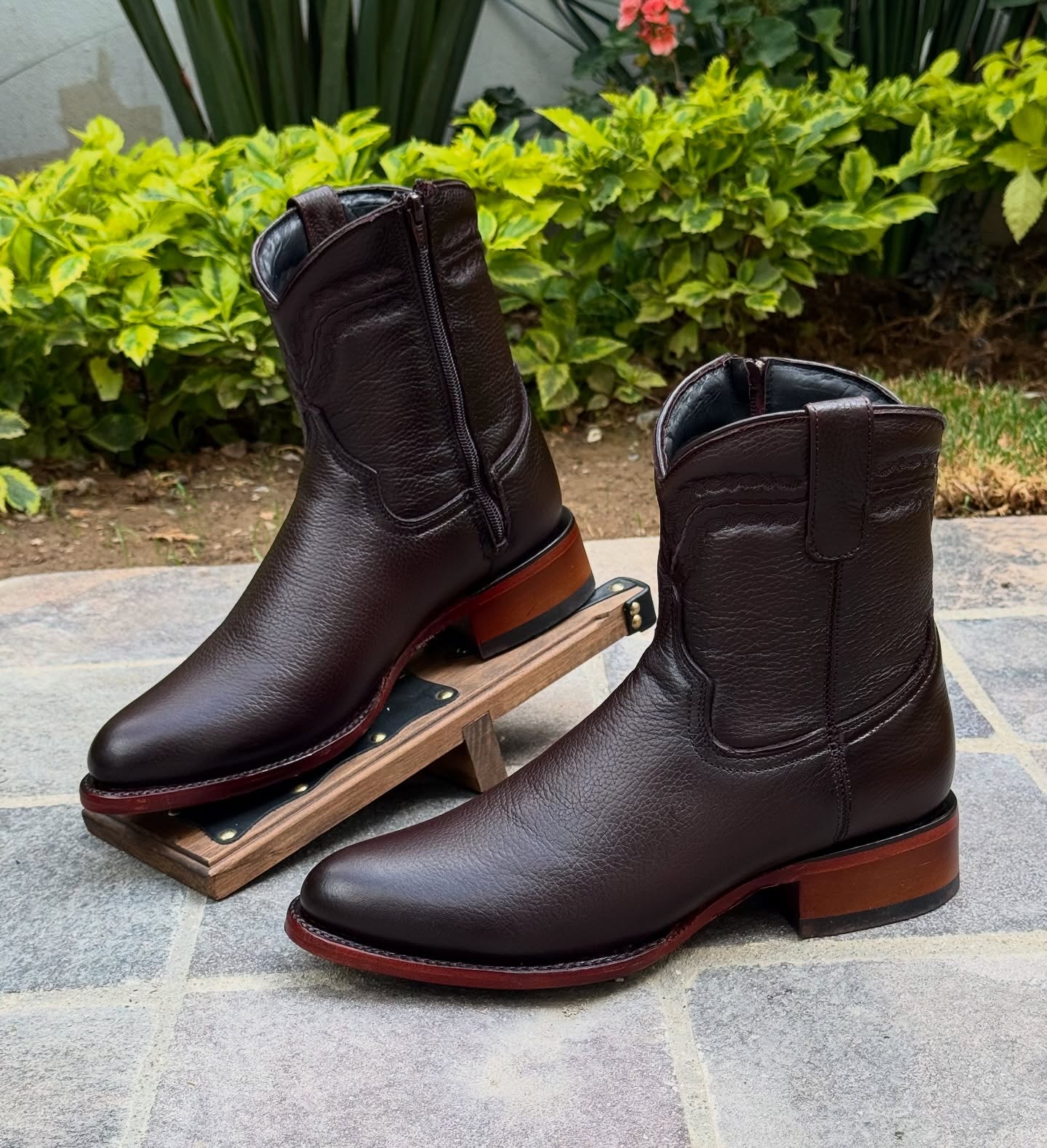 Men’s Western Ankle Cowboy Boots