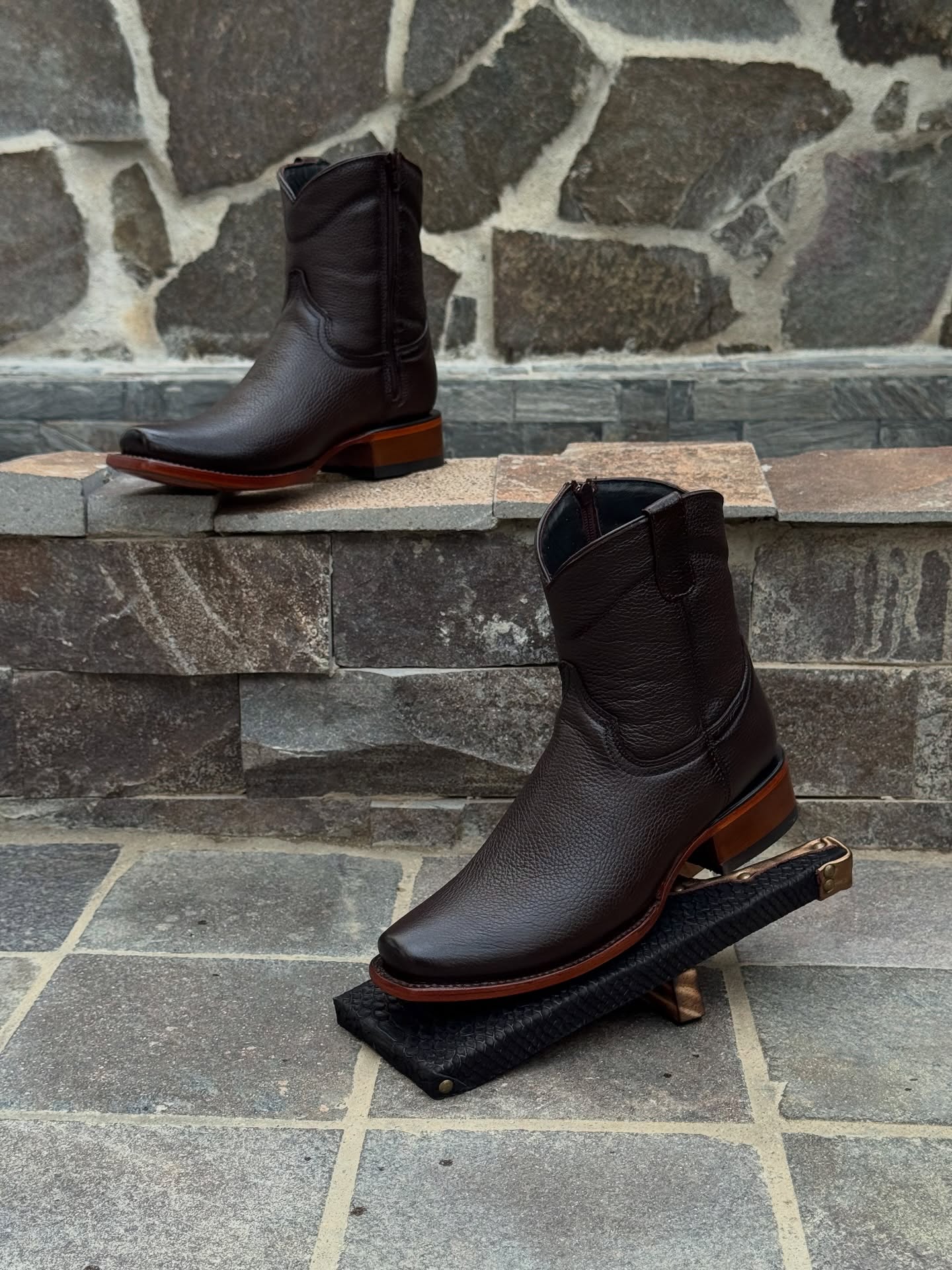 Men’s Western Ankle Cowboy Boots