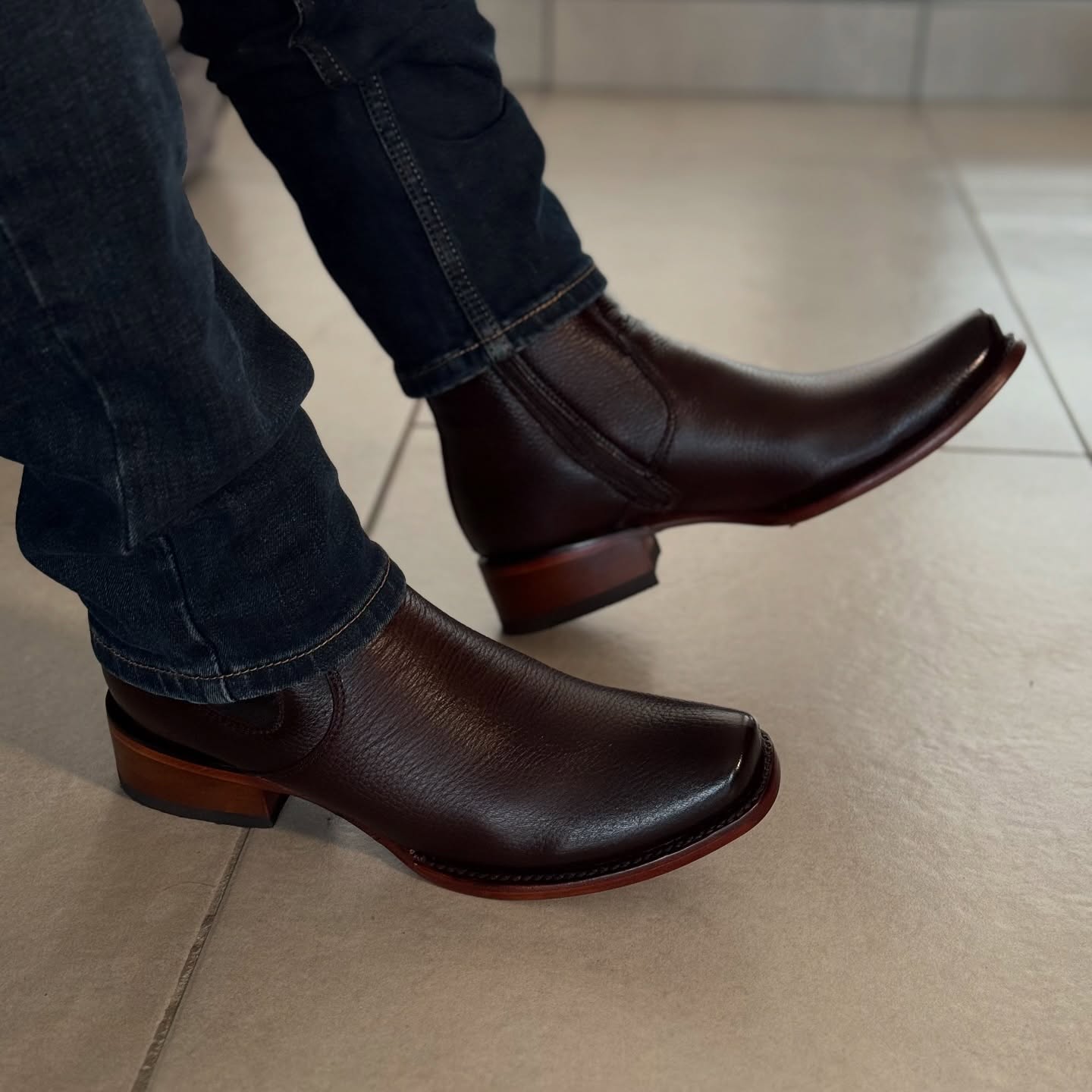 Men’s Cowboy Short Boots