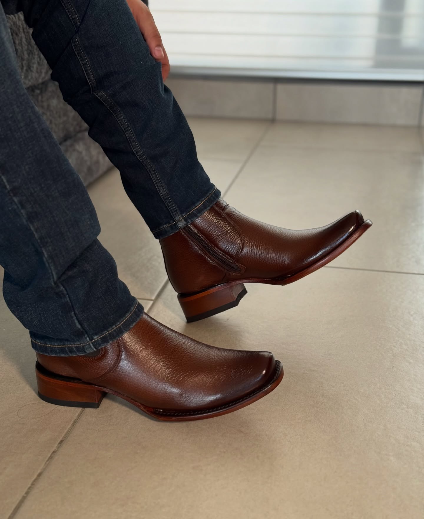 Men’s Cowboy Short Boots
