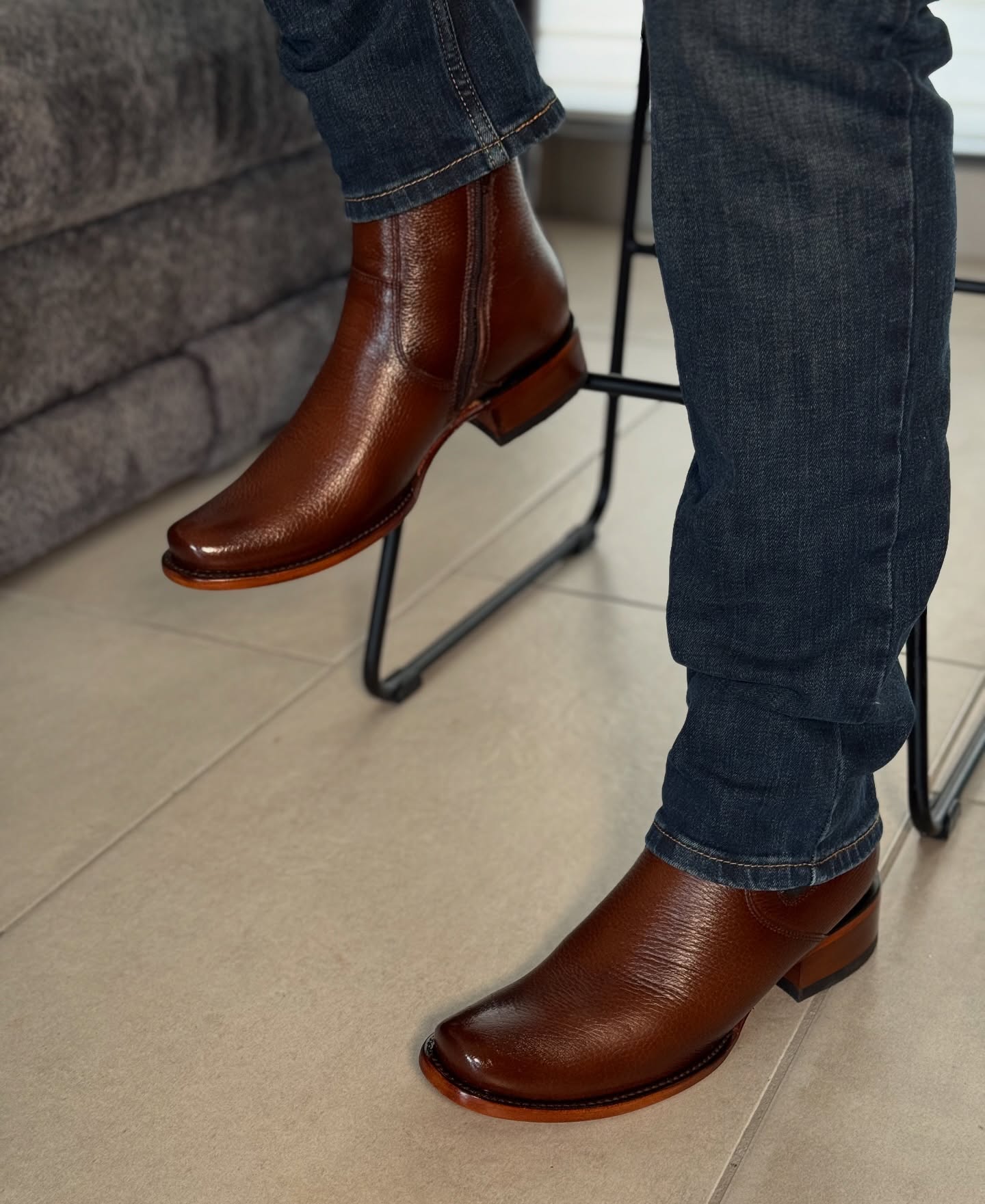 Men’s Cowboy Short Boots