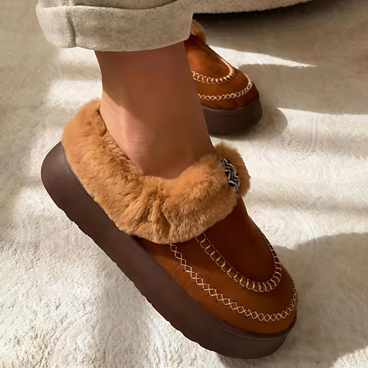 Thick-soled Warm Velvet Snow Boots