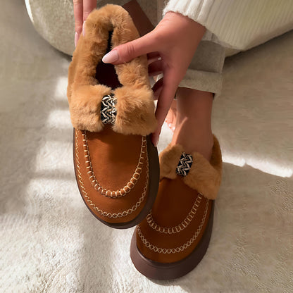 Thick-soled Warm Velvet Snow Boots