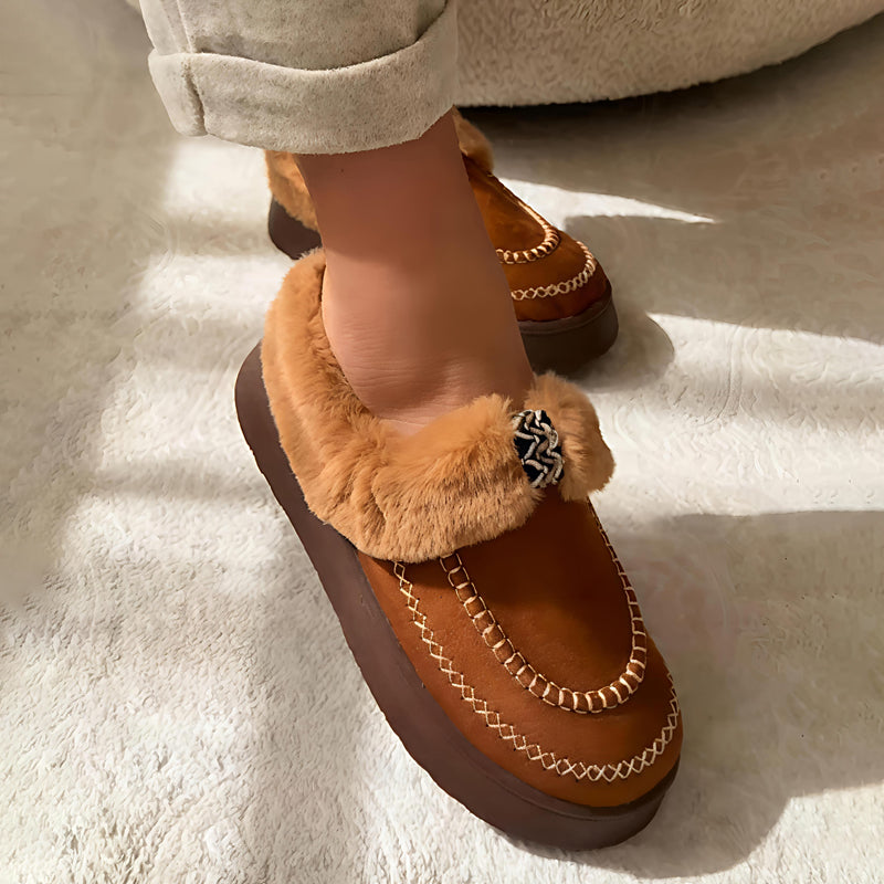 Thick-soled Warm Velvet Snow Boots