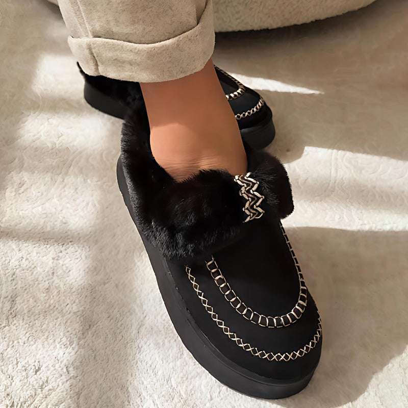 Thick-soled Warm Velvet Snow Boots