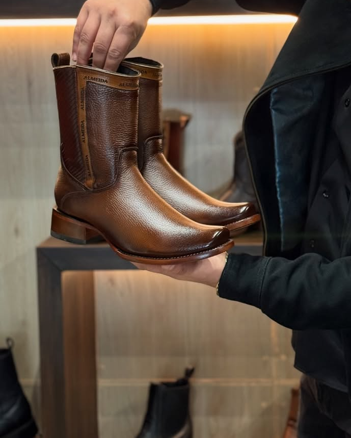 Vintage Cowhide Gala Boots