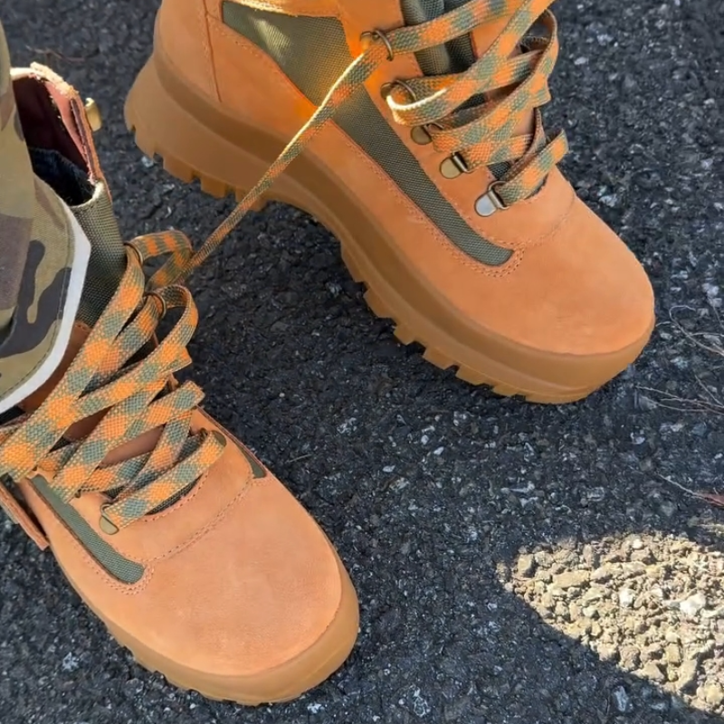 Men's Classic High-Top Lace-Up Work Boots