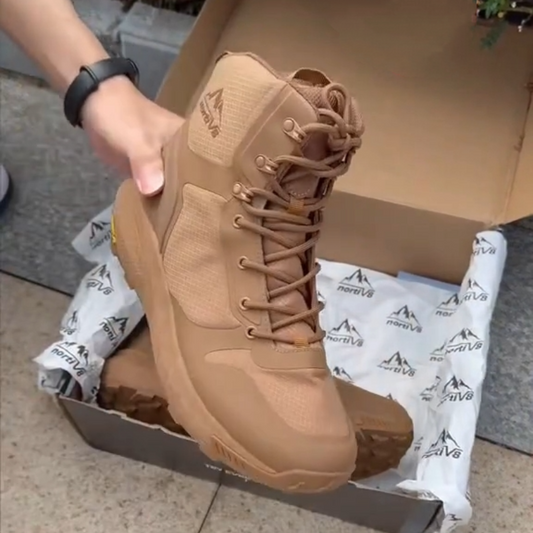 Men's Side-Zip Lace-Up Ankle Boots