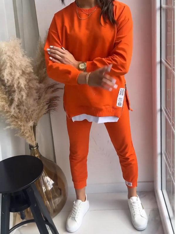 Women's Round Neck Classic Lounge Set