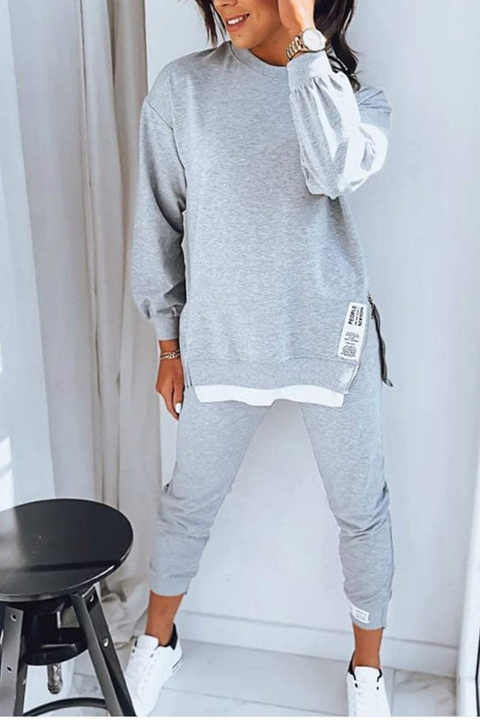 Women's Round Neck Classic Lounge Set