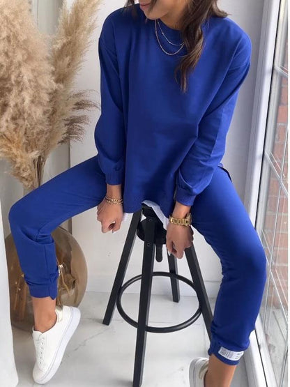 Women's Round Neck Classic Lounge Set