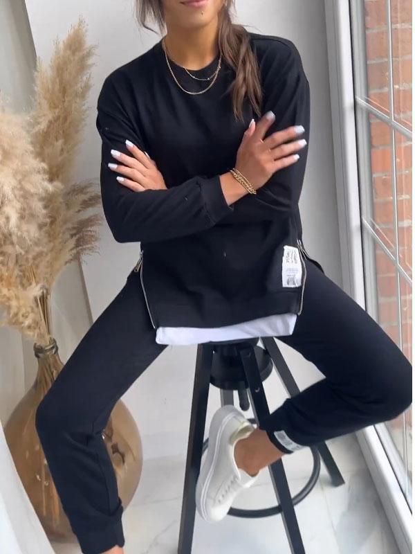Women's Round Neck Classic Lounge Set