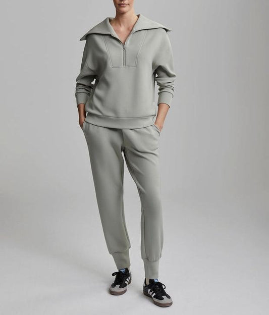 Women's Casual V Neck Two Piece Outfits